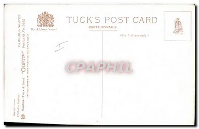 The Brook — Henry Rayne — Tuck & Sons, No. 9569 — Verso