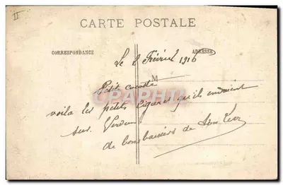 Obus 420 — Verdun 1914-15 — wystawa w Invalidach — IMP. BAUDINIÈRE, NANTERRE — Rewers