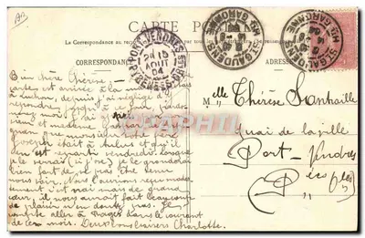 Massatois em traje de casamento (Ariège) — editores St-Girons e Foix (Ariège), n°5 — Verso
