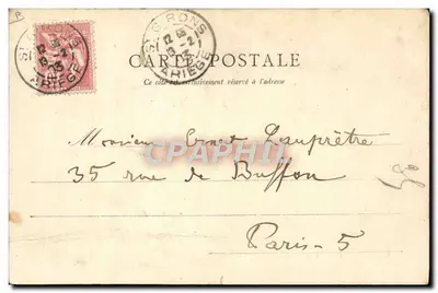 Grupo de Bethmalaises (Hte-Ariège) — Foto Fauré e filhos, St-Girons-foix (Ariège) — Verso
