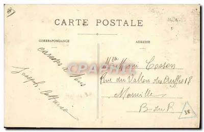 L'Ariège Pittoresque — Type Bethmaleise bij Castillon — Lycré en Zoon, St-Girons (Ariège) n°22 — Achterkant