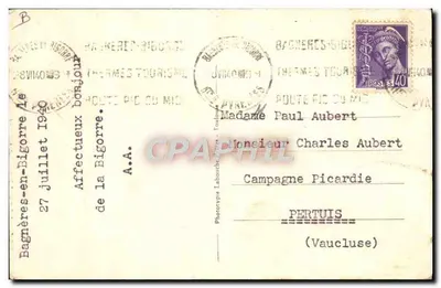 Pyrénées Ariégeoises — Stary górale — LF Toulous — Rewers