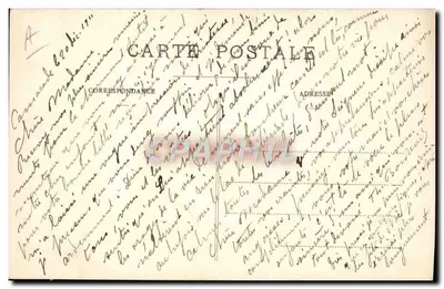 Kobieta w stroju bethmalaisie obok Castilllon — Typ bethmalaisie — Fauré i synowie, fot. wyd., St-Girons (Ariège) — Rewers