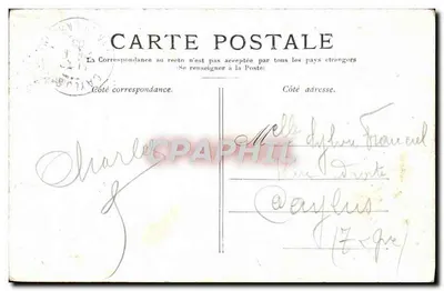 Paris — O Ponte Alexandre III — Editor não identificado, número de série não visível — Verso