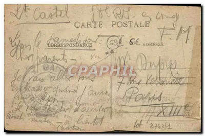 Lyon — Il Grande Teatro — E.R. n°50 — Verso