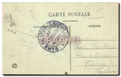 Lyon - Faculteit Letteren - C.B. — Achterkant