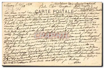 Saint-Point — Escritório de trabalho de Lamartine — Verso