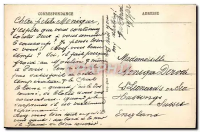 Parigi - Notre-Dame - L'Apside — Verso