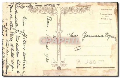 S.S. Pio XI — Ano Santo 1933 — Editor italiano — Verso