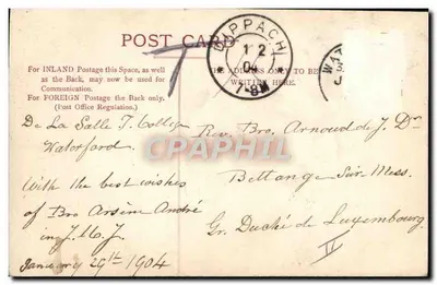 Pius X — Oficjalny portret — n° 8825 — Rewers