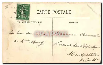 Vichy — A Fonte da Grande Grille — LL. n° 313 — Verso