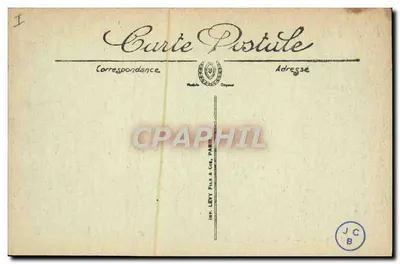 Vichy — Fuente Chomel — LL. n°184 — Reverso