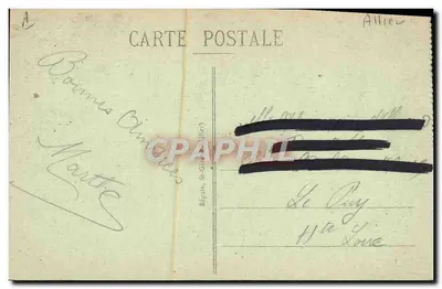 Vichy - Fonte Lucas — Editore Lucas, n° 628 — Verso