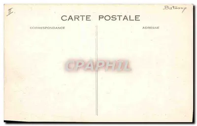 Le Havre — W burzowym morzu — Wyd. G. F., Le Havre — Rewers