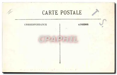 Marselha — Transatlântico na tempestade — LL. n°76 — Verso