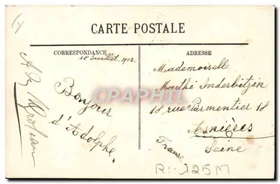 L'Heure du Bain — cena de banho — LL. n° 5017 — Verso