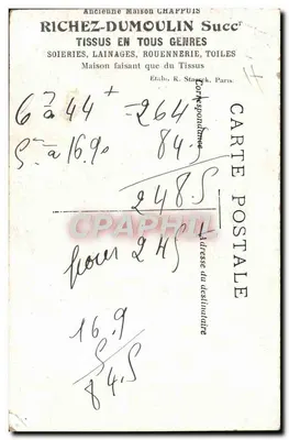A Capuchinha Vermelha — cena de floresta com lobo — editor R. B. (R. B. ?) — n°3 — Verso