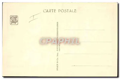 O Plateau dos Leões — Exposição Colonial Internacional — Paris 1931 — Verso
