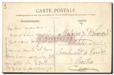Zebras da África Austral — Jardim das Plantas, Paris — J.-H. editor, n° 646 — Verso