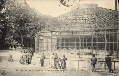 Jardin des Plantes — Das Affenhaus — C.L.C.