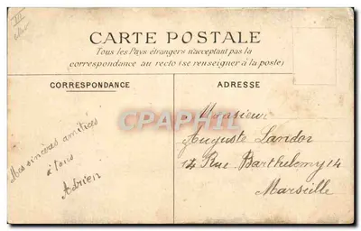 Massat (Ariège) — Nouveaux mariés Massatois — Imp. A. RIVES, lib. éditeur — Verso