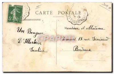 La Messadoise - Nieuw getrouwd — J.-P. Fauré, fotograaf-uitgever, St-Dizoux (Ariège) — n°11 — Achterkant