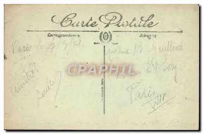 Pałac w Versailles — Marmurowa Placówka — LL. — Rewers