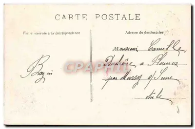 Versailles — Bassin de l'Istonne e Tapis Vert — Verso