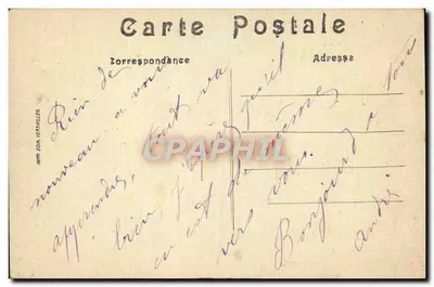 वर्साय — चैत्र के ऊपर से लिया गया एक सामान्य दृश्य, पार्क और शहर — IMPR. EDA. VERSAILLES — पीछे