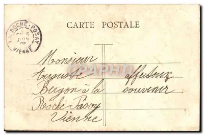 Parijs - Place des Batignolles — G. I. nr. 302 — Achterkant