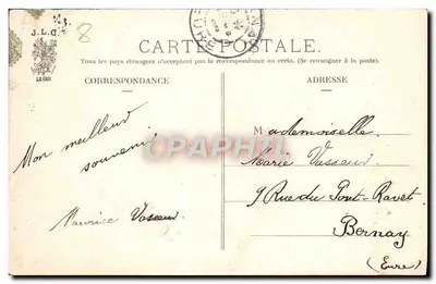 Jardim do Grand-Palais — O Ponte — J. L. C. — Verso