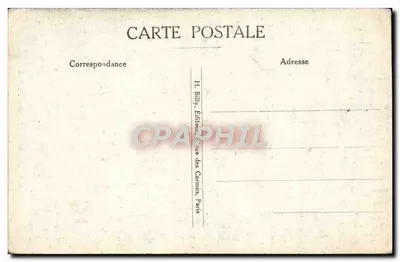 Paris — Pavilhão de Flore — H. Billy, editor — Verso
