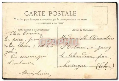 Place de la Bastille — Parijs — Collectie Petit Journal — Achterkant