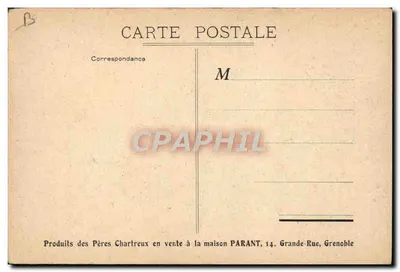 Expulsión de los Padres Chartreux — Abril 1903 — Editor no identificado — Reverso