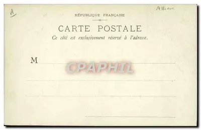 Vichy, a Fonte Lardy — editor desconhecido, número de série não visível — Verso
