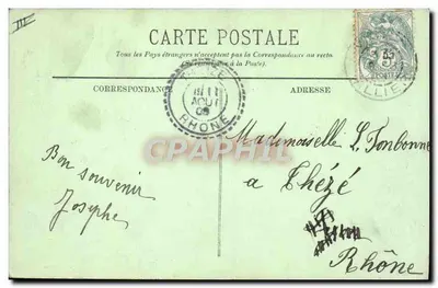 Vichy — Źródło Mesdames — LL. nr 208 — Rewers