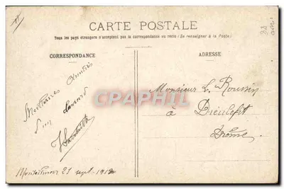 A esgrima com bastão — A Vida Militar — E.R. Paris, N° 4877 — Verso