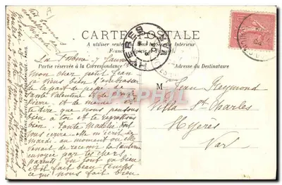 Marseille — O Jardim de Acclimação — LL. — Verso