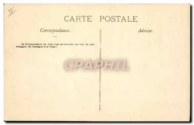 Paris — Jardim das Plantas — Parc aux Biches — editor não identificado, n° de série 60 — Verso