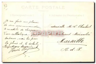 Chapéu de sol — A Moda em 1909 — Ed. Le Sourire, N° 142 — Verso