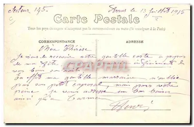 Deutsche Gefangene in der Bretagne — Auf dem Lager Coëtquidan — Verlag Mary-Rousselière, Reunnes — Rückseite
