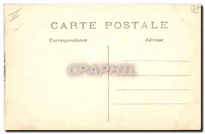 Franse soldaten met hun gevangenen voor hun buit — Slag bij de Marna — Neufmontiers bij Meaux — Phot-Express — Achterkant