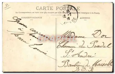 Béthmalaise in de Keuken — St-Girons, Dedieu, nr. 29 — uitgever: François Ferré — Achterkant