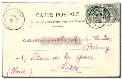 Catalães em um cabaré de campo — Amélie-les-Bains — editor não visível — Verso