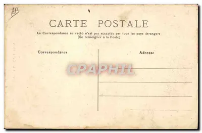 Types de Catalanes — Éditeur Couderc, n° de série non visible — Verso