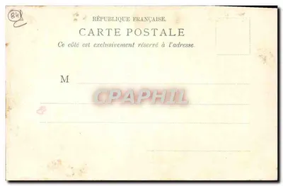 Avignon — Palácio dos Papas — Maison Universelle, Nouvelles Galeries, Avignon — Verso