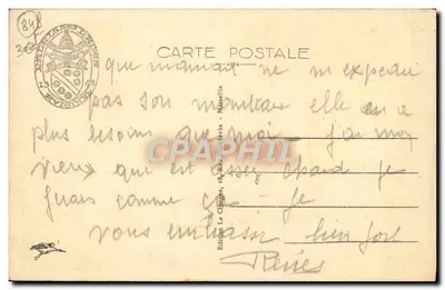 Avignon — Ratusz i Teatr — Wydawnictwo Cigogne, 18, Rue Gaudéves — Marsylia — Rewers