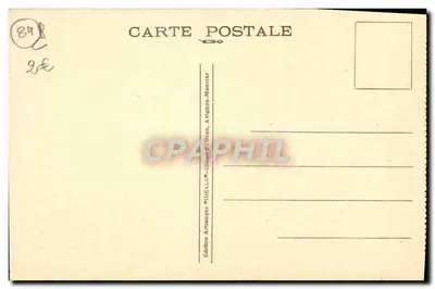 Avignon — Palácio dos Papas - Os Muros e o Rio Ródano — Verso