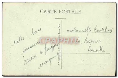 Paris — A Fachada da Notre-Dame — A.P. 294 — Verso