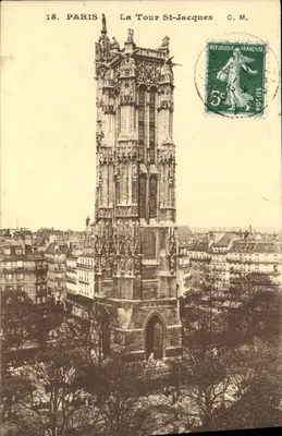 Paris — La Tour St-Jacques — C.M. n°18